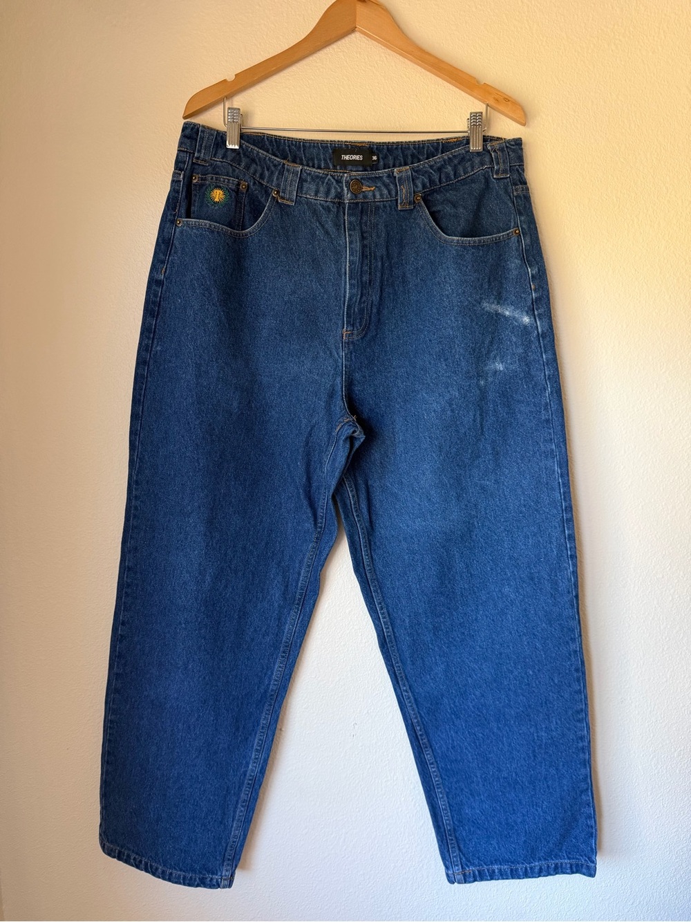 Theories of Atlantis Baggy Skater Jeans, Size 36x30